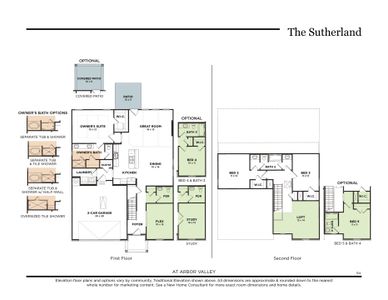 New construction Single-Family house 305 Charlie Pl, White House, TN 37188 plan The Sutherland - image 6