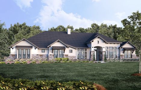 New construction Single-Family house 128 Rancho Deluxe, Liberty Hill, TX 78642 plan Coronado I - image