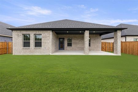 New construction Single-Family house 442 Rockstream Dr, Lavon, TX 75166 plan New Hampshire - image 3