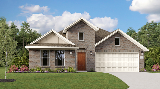 New construction Single-Family house 32118 Lemon Mint, Bulverde, TX 78163 null- photo 2 2