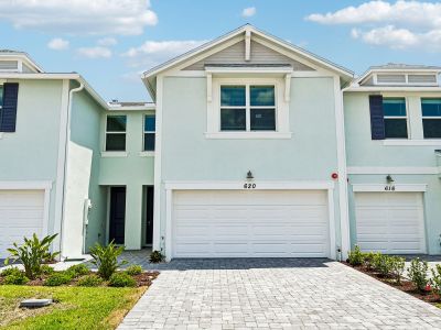 New construction Townhouse house 620 Salisbury Cir, Fort Pierce, FL 34982 plan Sandpiper - image