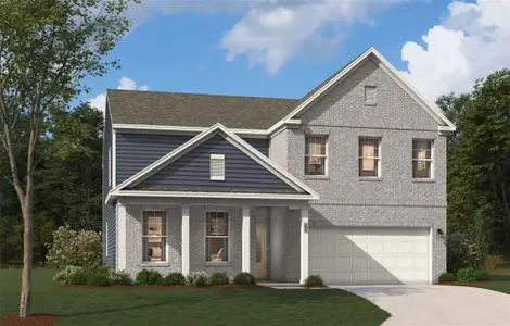 New construction Single-Family house 1350 Jordan Brook Dr, Lawrenceville, GA 30043 - image