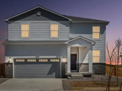 New construction Single-Family house 9206 Sedalia St, Commerce City, CO 80022 plan Silversage - image
