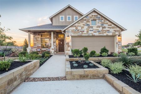 New construction Single-Family house 2705 Sage Ranch Dr, Unit 4, Leander, TX 78641 Warner- photo 0