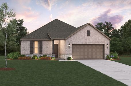 New construction Single-Family house 1400 Bluebird Dr, Little Elm, TX 75068 plan Brooks - image