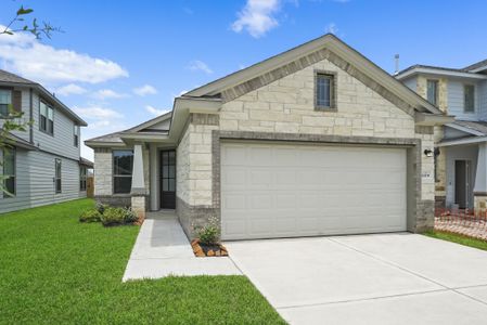 New construction Single-Family house 14744 South Ascot Bend Circle, Conroe, TX 77306 Neches- photo 0