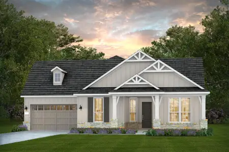 New construction Single-Family house 137 Perth Cv, Bastrop, TX 78602 plan Reverence - image