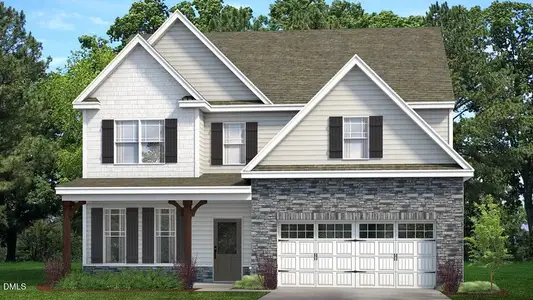 New construction Single-Family house 1613 Jasmine View Wy, Knightdale, NC 27545 - image