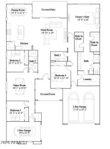 New construction Single-Family house 23089 E Alyssa Rd, Queen Creek, AZ 85142 plan Aurora Plan 5580 - image