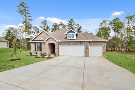 New construction Single-Family house 18315 Alana Nell Ct, Willis, TX 77378 plan Carlsbad - image