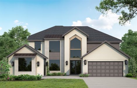 New construction Single-Family house 15802 Tortoise Passage Ln, Conroe, TX 77302 plan The Calistoga - image