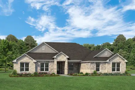 New construction Single-Family house 211 Marie Ln, Waxahachie, TX 75167 Stockyard- photo 0