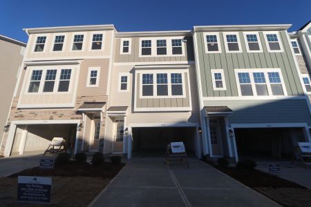 New construction Townhouse house 2311 Bay Minette Sta, Apex, NC 27502 Buckingham - Front Entry Townhomes- photo 54 54