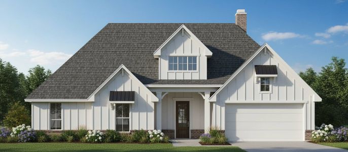 New construction Single-Family house 12957 Spotted Doe, Godley, TX 76044 plan The Euless - image