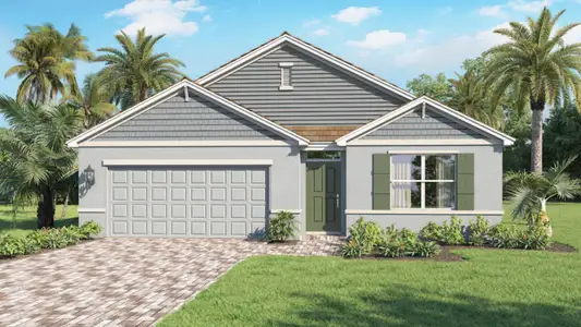 New construction Single-Family house 9137 Venetian Sq, Vero Beach, FL 32966 plan Cali - image