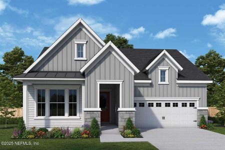 New construction Single-Family house 5724 Canopy Row St, Jacksonville, FL 32224 plan Brightman - image