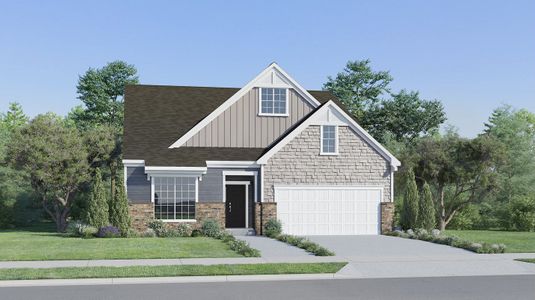 New construction Single-Family house 734 N Iron Hill St, Boiling Springs, SC 29316 plan Dawson - image
