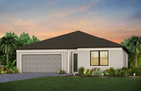 New construction Single-Family house 1105 Caloosa Vista Dr, Labelle, FL 33935 plan Browning - image