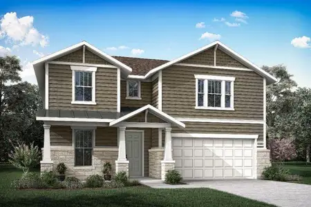 New construction Single-Family house 1721 Nesting Robin Ln, Denton, TX 76249 plan Emery - image
