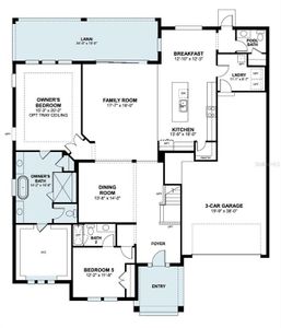 New construction Single-Family house 984 Hawksnest Pt, Oviedo, FL 32765 plan Serenity - image