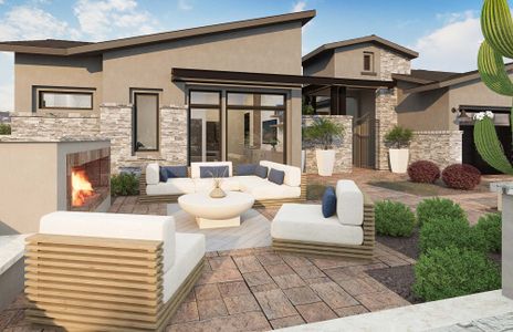 New construction Single-Family house 12942 E Buckskin Trl, Scottsdale, AZ 85255 plan The Saguaro - image