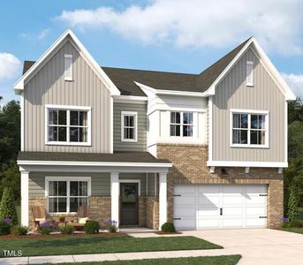 New construction Single-Family house 553 Contempo Ct, Unit 7, Wake Forest, NC 27587 plan Caroline - image