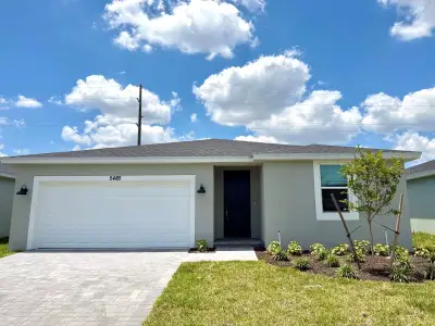 New construction Single-Family house 5485 Hampton Park Cir, Vero Beach, FL 32966 plan Foxglove - image