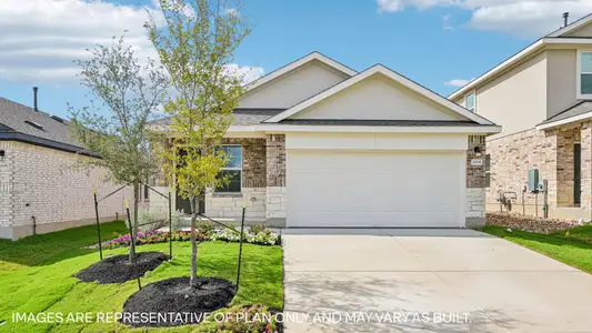 New construction Single-Family house 2313 Bronc Buster Wy, Leander, TX 78641 plan The Diana - image