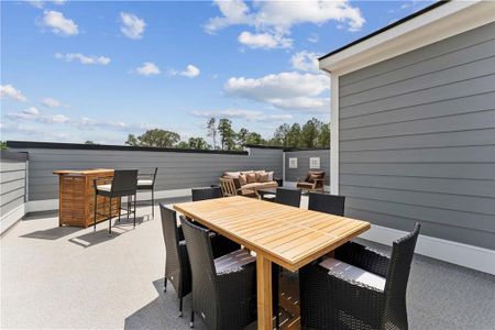New construction Condo house 372 Skylar Ct Se, Atlanta, GA 30315 plan The Turner - image
