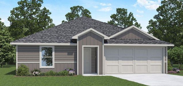 New construction Single-Family house 240 Golden Eagle Blvd, New Waverly, TX 77358 plan Bailey - image