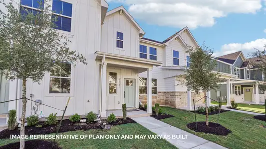 New construction Townhouse house 2734 Caleb Asher Lp, Round Rock, TX 78665 - image