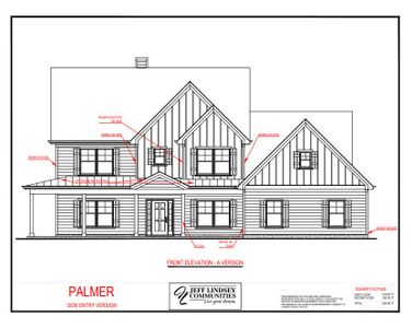 New construction Single-Family house Newnan, GA 30265 plan Palmer B - image