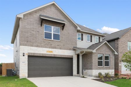 New construction Single-Family house 237 Kirra Ct, Georgetown, TX 78626 plan Colton - image