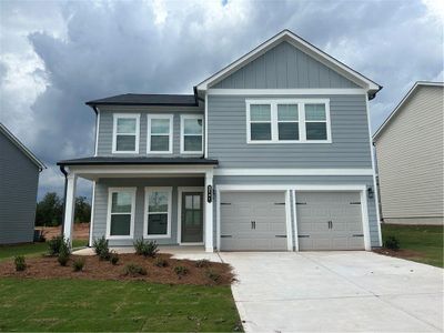 New construction Single-Family house 2161 Boxwood Circle Se, Conyers, GA 30094 Oliver Homeplan- photo 0