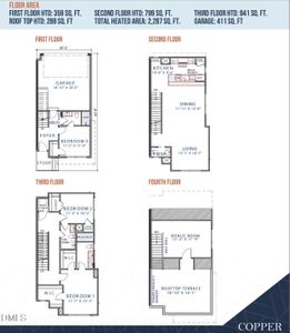 New construction Townhouse house 512 Gordon St, Unit # 1101, Durham, NC 27701 - image 5