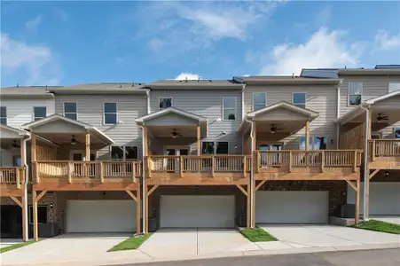 New construction Townhouse house 541 Fundao Ln, Lawrenceville, GA 30046 plan FREDRICK - image