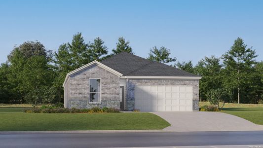 New construction Single-Family house 14835 Quartz Co, Elmendorf, TX 78112 - image