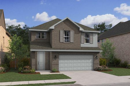 New construction Single-Family house 803 Sunflower Trl, Sherman, TX 75092 Honey Myrtle- photo 0