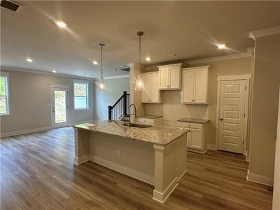 New construction Townhouse house 257 Depot Landing Rd, Auburn, GA 30011 Durham- photo 2 2