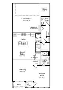 Structural options added include: gourmet kitchen, study, extended walk-in shower in owner's bath, tray ceiling at owner's suite.