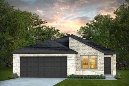New construction Single-Family house 201 Adlai Ave, Georgetown, TX 78633 plan Chatfield - image