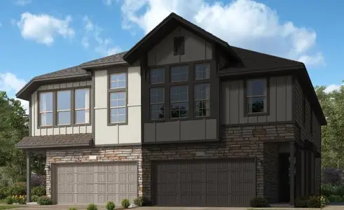 New construction Townhouse house 12615 Blue Catfish Ln, Cypress, TX 77433 - image