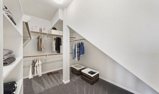 Huge owner's walk-in closet