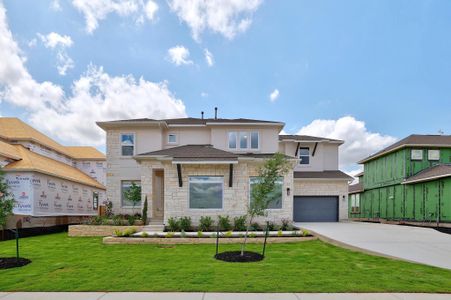 New construction Single-Family house 128 Irvine Pass, Liberty Hill, TX 78642 plan Elissa - image