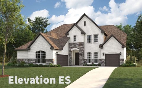 New construction Single-Family house 2919 Gabbro Wy, Sherman, TX 75092 plan Trinity - image