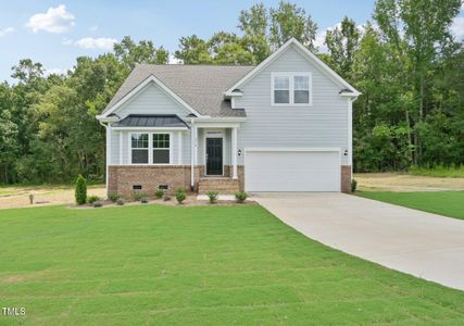 New construction Single-Family house 214 Alden Wy, Angier, NC 27501 Cooper 3- photo 0