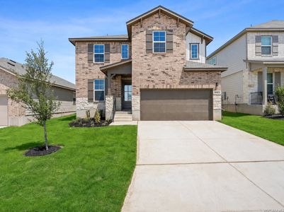 New construction Single-Family house 15523 Bonnethead Rd, San Antonio, TX 78245 plan Bastrop - image