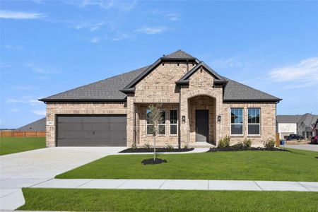 New construction Single-Family house 1002 Emerald Trace Drive, Justin, TX 76247 Bellaire- photo 0