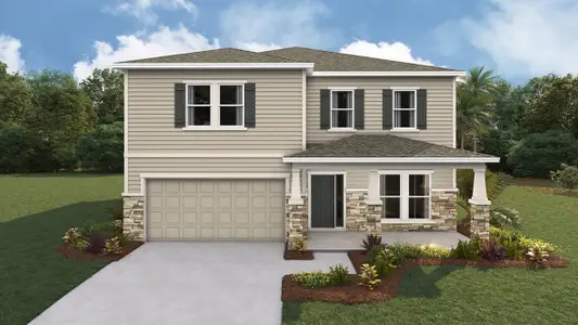 New construction Single-Family house 1627 Nw 128Th Ter, Newberry, FL 32669 plan Holden - image