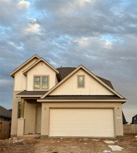 New construction Single-Family house 17014 Shine Bright Ct, Hockley, TX 77447 Progreso (2080-HV-30)- photo 0